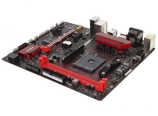 Материнская плата MSI A320M GAMING PRO (AM4, AMD A320, 2*DDR4, PCI-E16x, HDMI, D-SUB, DVI, SATAIII+RAID, M.2, GB Lan, USB 3.1Gen1, mATX, Retail)