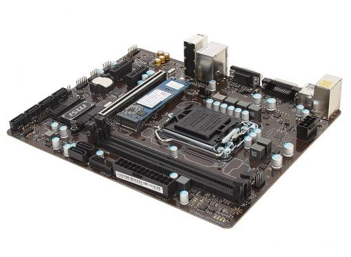 Материнская плата MSI B250M PRO OPT BOOST (S1151, B250, 2*DDR4, PCI-E16x, 2*PCI-E1x, D-SUB, DVI, SATA III, 16GB Intel Optane, GB Lan, USB3.1Gen1, mATX, Retai
