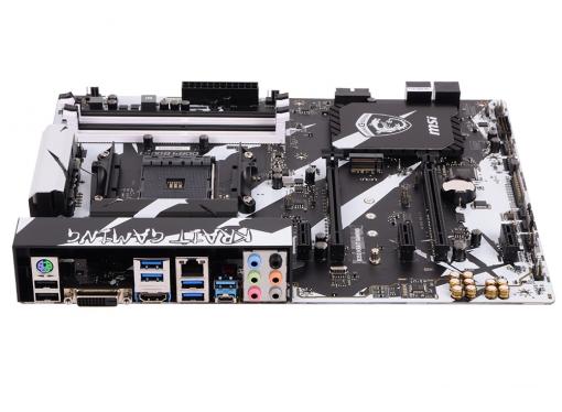 Материнская плата MSI B350 KRAIT GAMING (AM4, AMD B350, 4*DDR4, 2*PCI-E16x, 3*PCI-E1x, HDMI, DVI, SATAIII+RAID, M.2, GB Lan, USB 3.1Gen2, ATX, Retail)