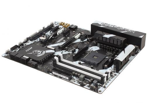 Материнская плата MSI X370 KRAIT GAMING (AM4, AMD X370, 4*DDR4, 3*PCI-E16x, 3*PCI-Ex1, HDMI, DVI, SATAIII, M.2, GB Lan, USB 3.1Gen2, ATX, Retail)