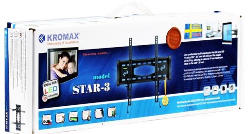 Кронштейн Kromax STAR-3 Черный