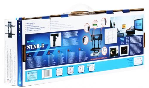 Кронштейн Kromax STAR-3 Черный