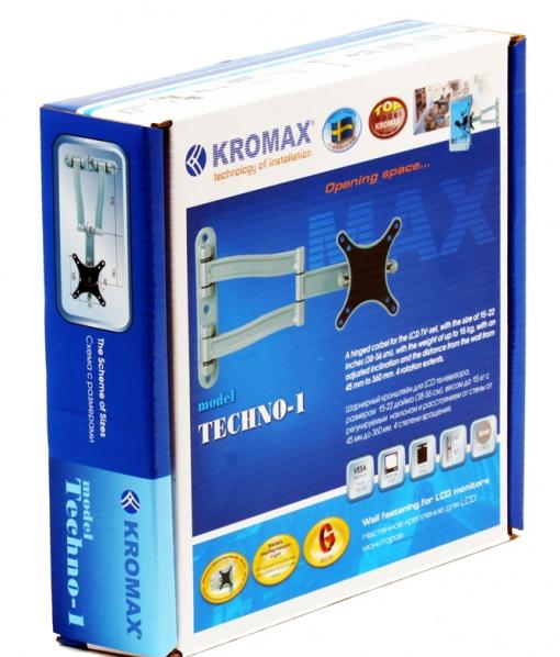 Кронштейн Kromax TECHNO-1 Черный