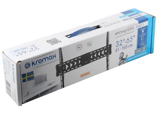 Кронштейн Kromax FLAT-1, LCD/LED и плазма тв 32