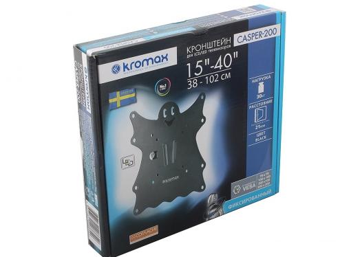 Кронштейн Kromax CASPER-200 Черный