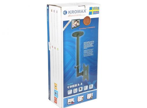 Кронштейн Kromax COBRA-1 темно-серый