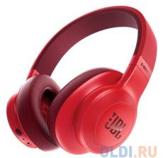 Наушники JBL E55BT Red Беспроводные / Полноразмерные с микрофоном / Красный / 20 Гц - 20 кГц / 96 дБ / Bluetooth, Mini-jack / 3.5 мм