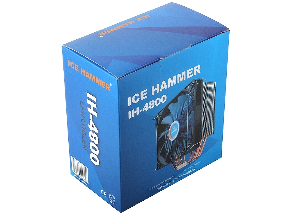 Кулер для процессора Ice Hammer IH-4800 (Socket2011/1156/1155/754/939/940/LGA 775/1366/AM2)