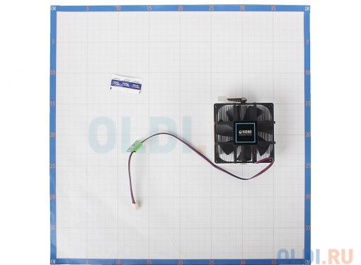 Кулер для процессора TITAN DC-K8K925Z/N/CU35 до 110W, для AMD K8/AM2/AM2+/AM3/AM3+/FM1/FM2, 92x92x56, 3-PIN, 2250 RPM, (25.1 dBA