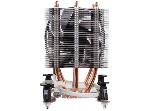 Кулер для процессора TITAN TTC-NK35TZ/R(KU) до 140W, для INEL LGA 775/1150/1155/1156/1366/2011, для AMD K8/AM2/AM2+/AM3/AM3+/FM1/FM2