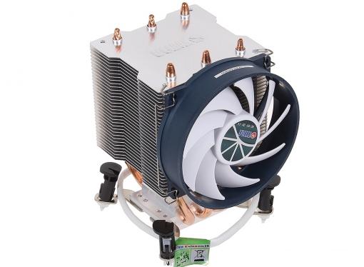Кулер для процессора TITAN TTC-NK35TZ/R(KU) до 140W, для INEL LGA 775/1150/1155/1156/1366/2011, для AMD K8/AM2/AM2+/AM3/AM3+/FM1/FM2