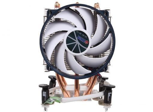 Кулер для процессора TITAN TTC-NK35TZ/R(KU) до 140W, для INEL LGA 775/1150/1155/1156/1366/2011, для AMD K8/AM2/AM2+/AM3/AM3+/FM1/FM2