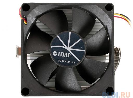 Кулер для процессора TITAN DC-K8U825X до 89W, для AMD K8/AM2/AM2+/AM3/AM3+/FM1, 80x82x65, 3-PIN, 2000 RPM, (25 dBA