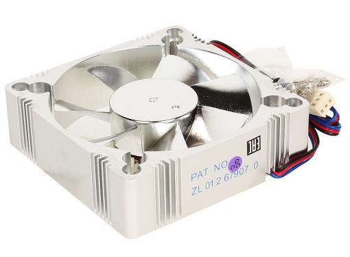 Вентилятор TITAN TFD-A8025L12Z(RB) Aluminum Frame Fan , 82x82x25мм, z-axis, 3-PIN, 2000 ± 10% RPM , ( 23 dBA
