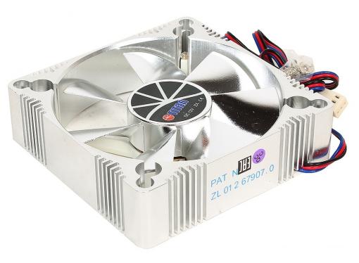 Вентилятор TITAN TFD-A9225L12Z(RB) Aluminum Frame Fan , 92x92x25мм, z-axis, 3-PIN, 1800 ± 10% RPM , ( 22 dBA