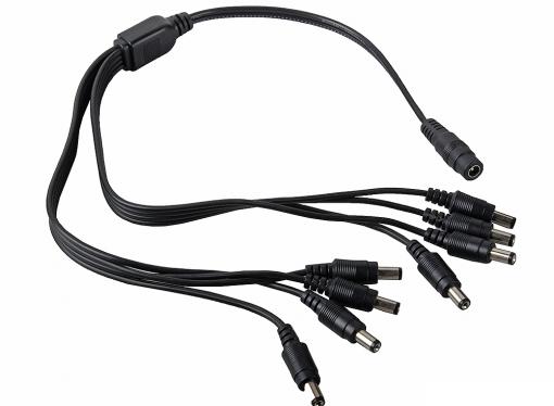 Разветвитель Orient питания для камер видеонаблюдения  DC-8P, 1пит.-8пит., oem
