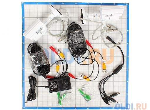 Комплект видеонаблюдения Falcon Eye FE-104D KIT Light Комплект видеонаблюдения 4 канальный + 2 камеры