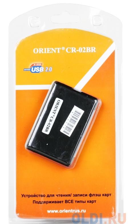 Картридер Orient Mini CR-02BR Black