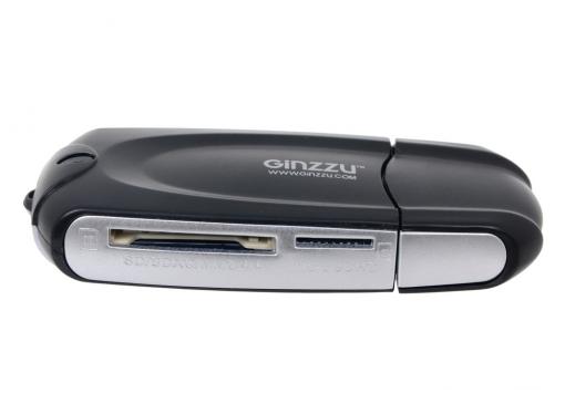Картридер Ginzzu GR-312B Black