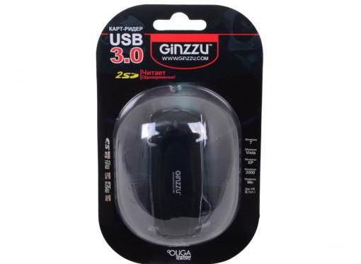 Картридер Ginzzu GR-312B Black