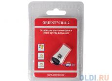 Картридер Orient Mini CR-012Black-Red