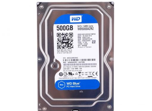 Жесткий диск 500 Gb Western Digital  WD5000AZRZ Blue 3,5