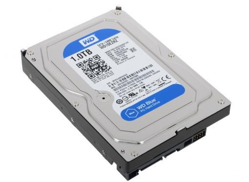 Жесткий диск 1Tb Western Digital WD10EZRZ Blue 3,5