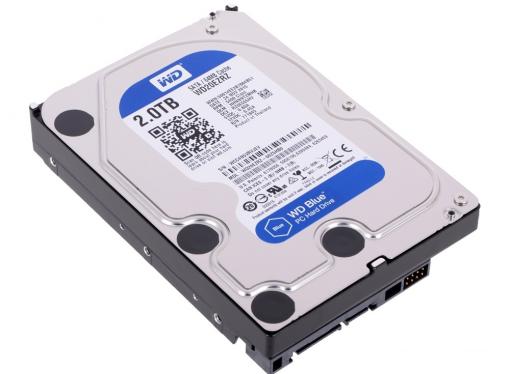 Жесткий диск 2Tb Western Digital WD20EZRZ Blue 3,5