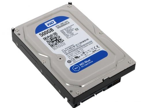 Жесткий диск Western Digital WD Blue Desktop WD5000AZLX 500GB SATA III/3.5