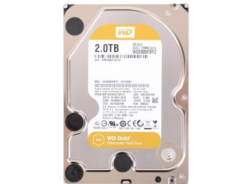 Жесткий диск Western Digital Gold WD2005FBYZ 2Tb SATA III/3.5