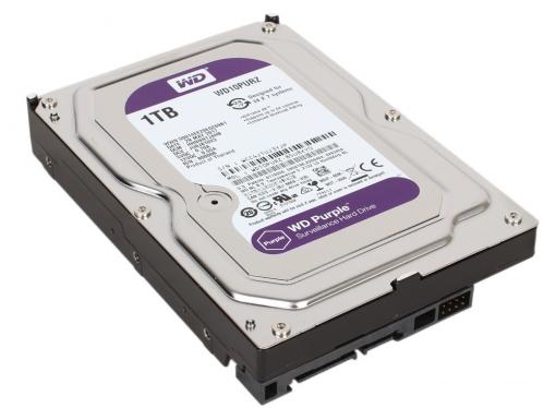 Жесткий диск Western Digital Purple WD10PURZ 1Tb SATA III/3.5