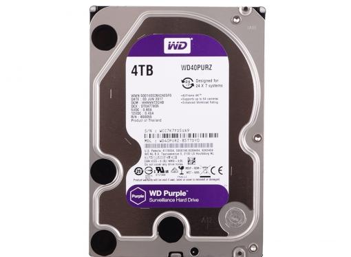 Жесткий диск Western Digital Purple WD40PURZ 4Tb SATA III/3.5