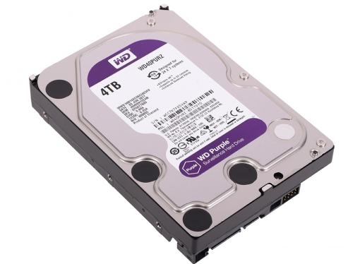 Жесткий диск Western Digital Purple WD40PURZ 4Tb SATA III/3.5