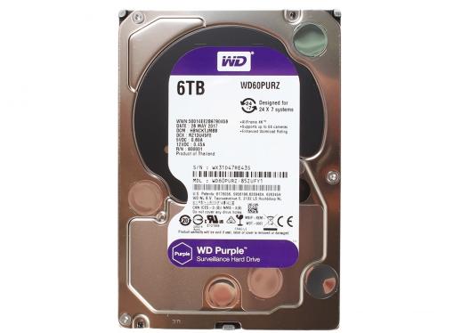 Жесткий диск Western Digital Purple WD60PURZ 6Tb SATA III/3.5
