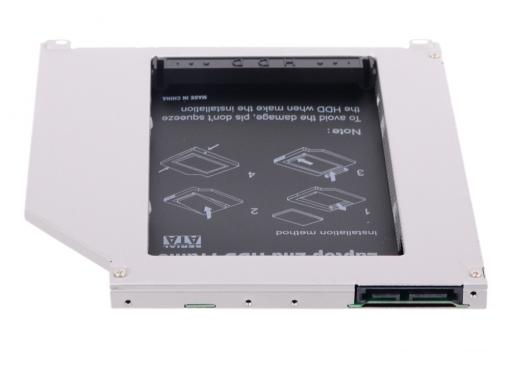 Переходник dvd slim 9,5 mm to hdd (mini sata to sata) Espada SS95U