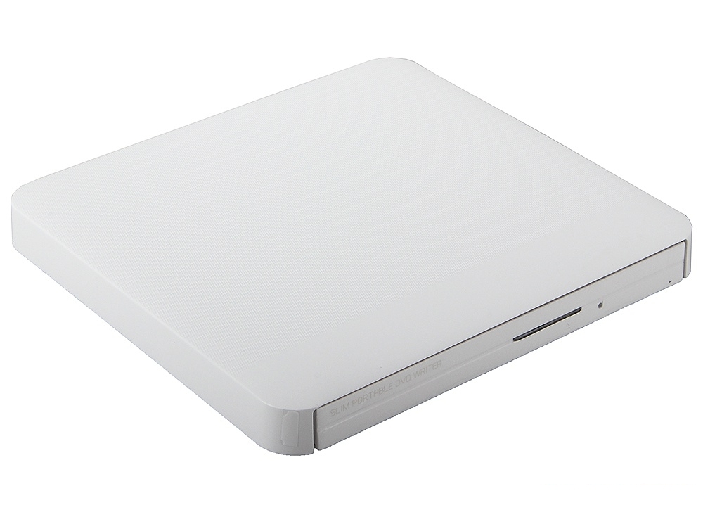 Оптический накопитель ext. DVD±RW LG (HLDS) GP50NW41 White (Slim, USB 2.0, Retail)