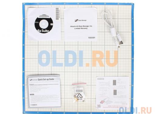 Оптич. накопитель ext. DVD±RW LG (HLDS) GP95NW70 White (USB 2.0, Tray, Android compatible, Retail)