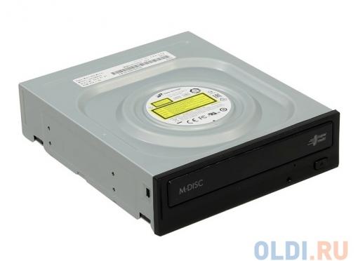 Оптич. накопитель DVD±RW LG (HLDS) GH24NSD3 Black (SATA, Retail)