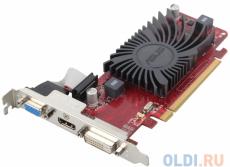 Видеокарта 1Gb (PCI-E) ASUS R5230-SL-1GD3-L (R5 230), GDDR3, 128 bit, 2*DVI, HDMI, Retail