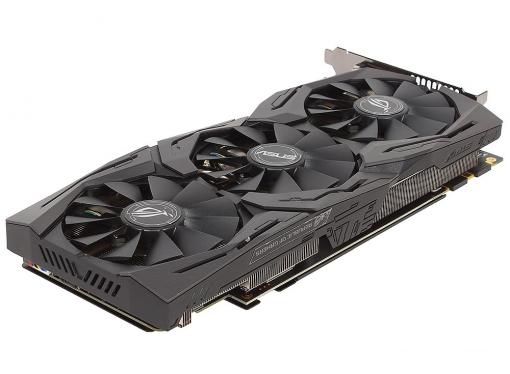 Видеокарта 8Gb (PCI-E) ASUS STRIX-GTX1070-O8G-GAMING (8Gb GDDR5/256-bit, PCI-Ex16 3.0, 1xDVI-D, 2xHDMI)
