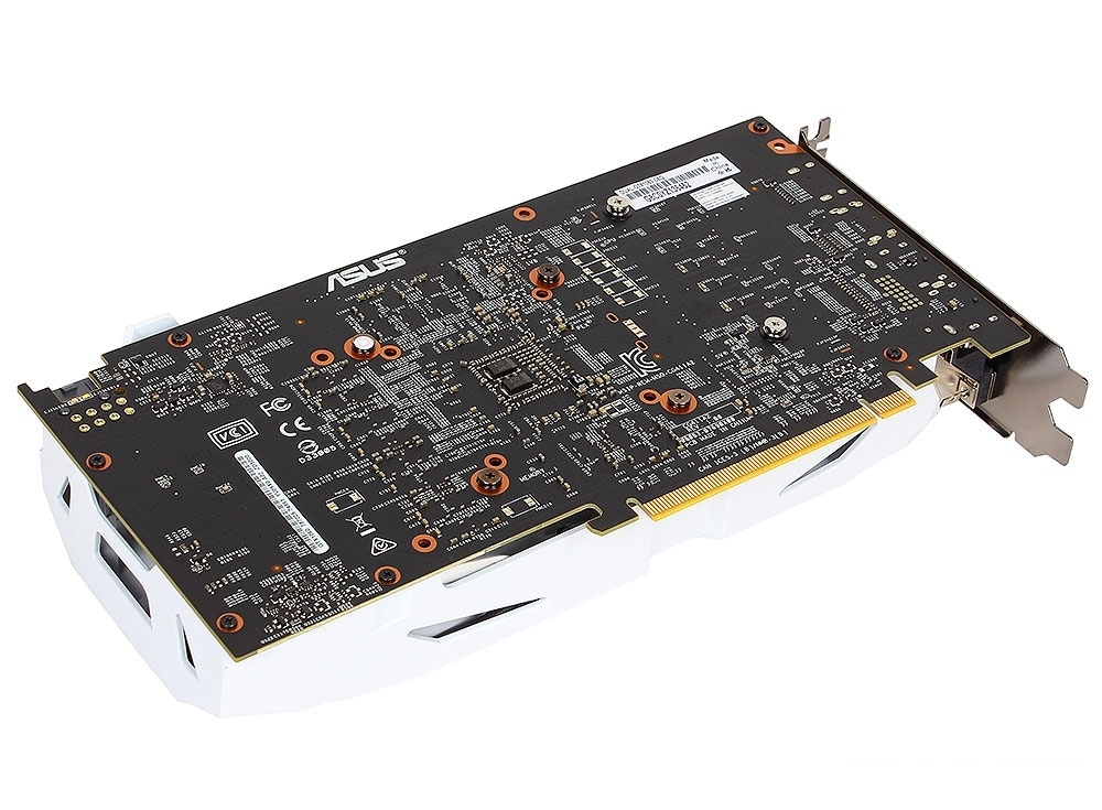 Видеокарта 6Gb (PCI-E) ASUS DUAL-GTX1060-O6G (GTX1060, GDDR5, 192bit, HDCP, DVI-D, 2*HDMI, 2*DP, Retail)