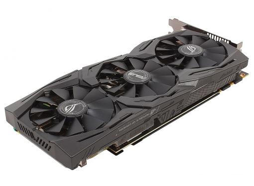 Видеокарта 8Gb (PCI-E) ASUS STRIX-GTX1080-A8G-GAMING (GFGTX1080, GDDR5, 256 bit, DVI, HDMI*2, DP*2, D5X, Retail (STRIX-GTX1080-A8G-GAMING))