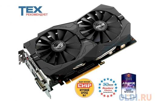 Видеокарта 4Gb ASUS STRIX-GTX1050TI-4G-GAMING GTX1050Ti, GDDR5, 128 bit, DVI*2, HDMI, DP, Retail (STRIX-GTX1050TI-4G-GAMING)