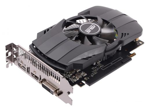 Видеокарта ASUS PH-GTX1050-2G 2Gb 1354Mhz NVIDIA GTX1050/GDDR5/7008/128 bit/PCI-E/ DVI DP HDMI