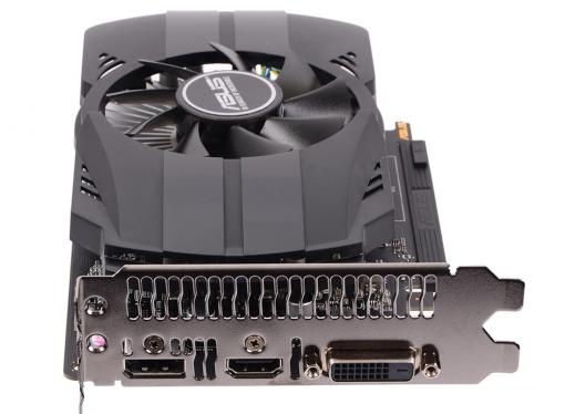 Видеокарта ASUS PH-GTX1050-2G 2Gb 1354Mhz NVIDIA GTX1050/GDDR5/7008/128 bit/PCI-E/ DVI DP HDMI