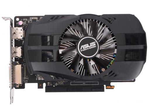 Видеокарта ASUS PH-GTX1050-2G 2Gb 1354Mhz NVIDIA GTX1050/GDDR5/7008/128 bit/PCI-E/ DVI DP HDMI