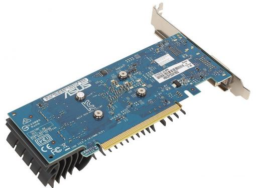 Видеокарта ASUS GT1030-SL-2G-BRK 2Gb 1228Mhz NVIDIA GT1030/GDDR5/6008/64 bit/PCI-E/ DVI HDMI