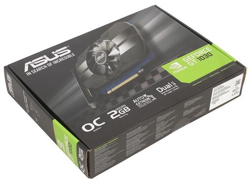 Видеокарта ASUS PH-GT1030-O2G 2Gb 1252Mhz NVIDIA GT1030/GDDR5/6008/64 bit/PCI-E/ DVI HDMI
