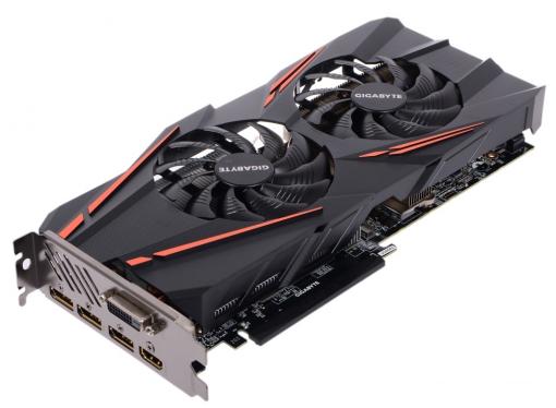 Видеокарта 8Gb (PCI-E) GIGABYTE GV-N1070WF2OC-8GD