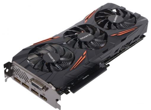 Видеокарта 8Gb (PCI-E) GIGABYTE GV-N1080G1 GAMING-8GD